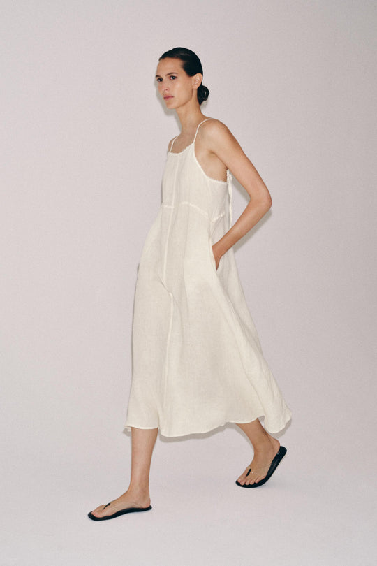 Robe midi 100 % lin ZW Collection