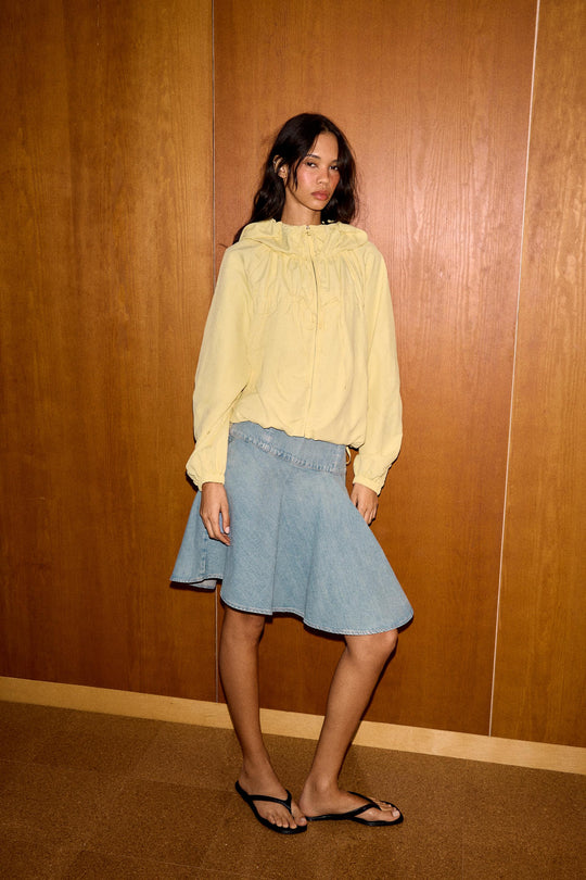 Veste en nylon liens à nouer