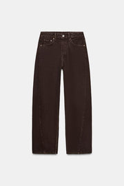 Jean TRF coupe baggy barrel, taille mi-haute