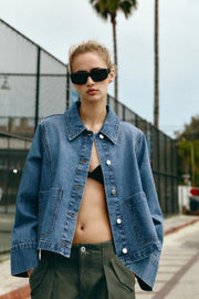 Blouson Z1975 en denim court