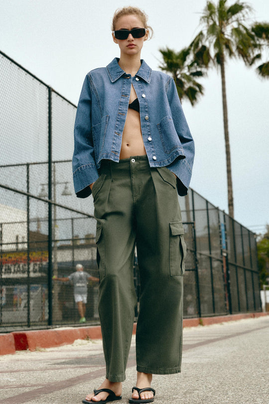 Blouson Z1975 en denim court