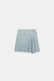 Jupe midi en denim TRF