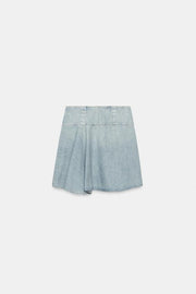 Jupe midi en denim TRF