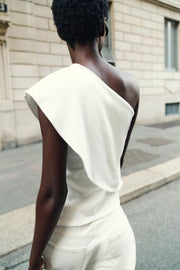 Top asymétrique en interlock