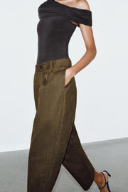 Pantalon court à pinces ZW Collection