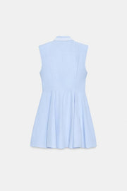 Robe chemise à épaulettes