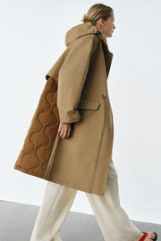 Parka contrastée ZW Collection