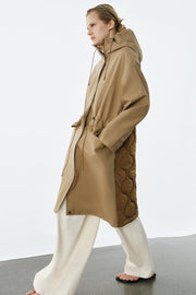 Parka contrastée ZW Collection