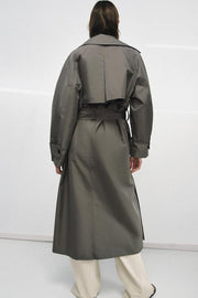 Trench oversize avec ceinture ZW Collection