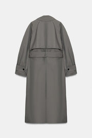 Trench oversize avec ceinture ZW Collection