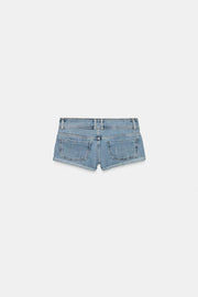 Short mini en denim TRF à poches