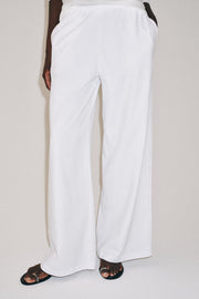 Pantalon droit en coton