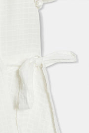 Robe courte croisée structurée