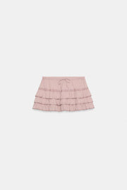 Jupe-culotte à volants