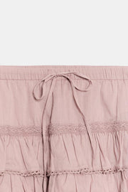 Jupe-culotte à volants