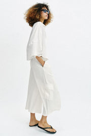 Pantalon-culotte à poches