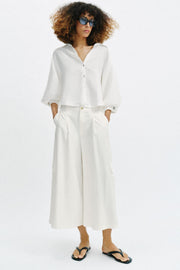 Pantalon-culotte à poches