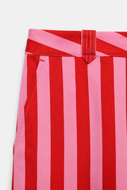 Pantalon chino à rayures