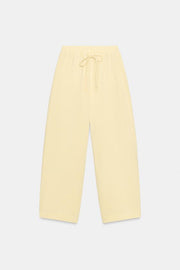 Pantalon texturé à cordons