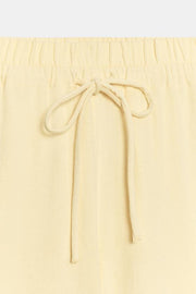 Pantalon texturé à cordons