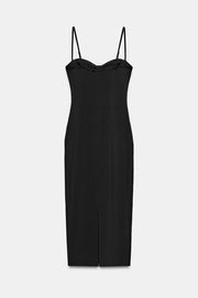 Robe à décolleté cœur