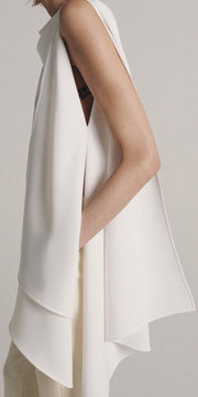 Top effet cape asymétrique ZW Collection