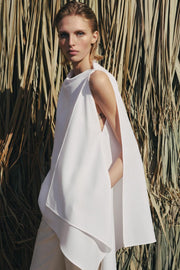 Top effet cape asymétrique ZW Collection