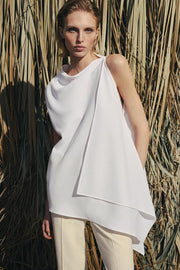 Top effet cape asymétrique ZW Collection
