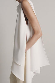 Top effet cape asymétrique ZW Collection