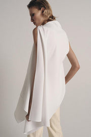 Top effet cape asymétrique ZW Collection