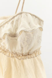 Top lingerie contrasté en dentelle