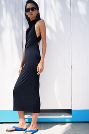 Robe longue dos-nu