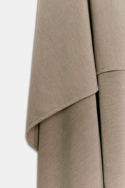 Jupe asymétrique fluide