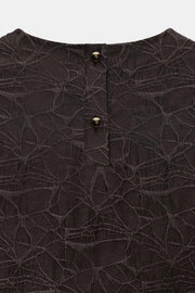Top ballon peplum