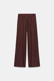 Pantalon texturé droit