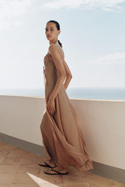 Robe contrastée au crochet