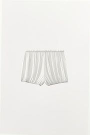 Short ballon pointelle