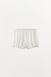 Short ballon pointelle