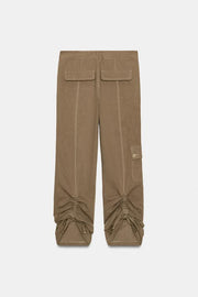 Pantalon fluide à fronces