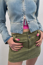 Jupe-culotte à poches