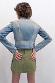 Jupe-culotte à poches