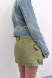 Jupe-culotte à poches