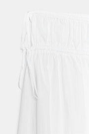 Pantalon-culotte à fronces