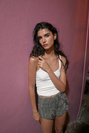 Short mini à sequins