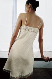 Robe courte brodée ZW Collection