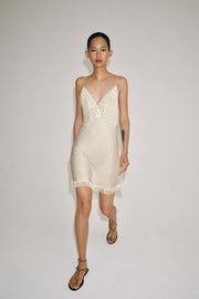 Robe courte brodée ZW Collection