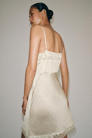 Robe courte brodée ZW Collection