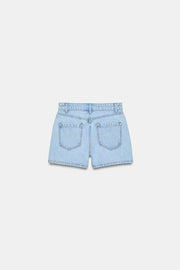 Jupe-culotte Z1975 en denim croisée