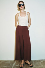 Pantalon-culotte à pinces