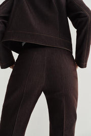 Pantalon coupe évasée
